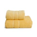 Juego Toalla y Toallón Seclar Platino 550 gr