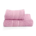 Juego Toalla y Toallón Seclar Platino 550 gr