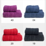 Juego Toalla y Toallón Seclar Platino 550 gr