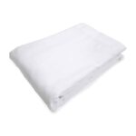 Sábana Plana Blanca Hotelera Micro Percal Cotton Touch 180 – Metroblanc