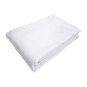Sábana Plana Blanca Hotelera Micro Percal Cotton Touch 180 – Metroblanc