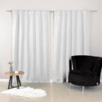 Cortina Black Out Textil Presillas Ocultas Metroblanc