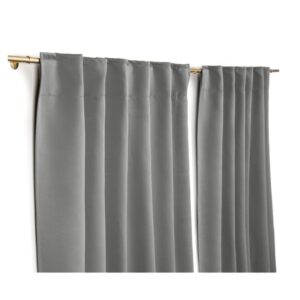 Cortina Black Out Textil Presillas Ocultas Metroblanc