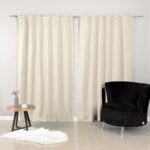 Cortina Black Out Textil Presillas Ocultas Metroblanc