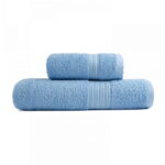 Juego de Toalla y Toallón Arcoiris Tim 500 gramos 100% algodón