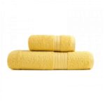 Juego de Toalla y Toallón Arcoiris Tim 500 gramos 100% algodón