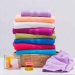 Juego de Toalla y Toallón Color Calfat 360 gr 100% Algodón