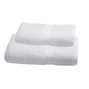 Juego de Toalla y Toallón Palette Urban Dover 400 gr. ( Blanco)