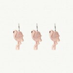 Ganchos de Resina para Cortina de Baño