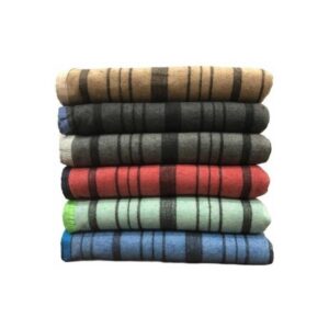 Pack de 5 Frazadas Doble Faz Rayada Frazabella