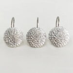 Ganchos de Resina para Cortina de Baño