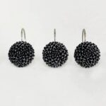 Ganchos de Resina para Cortina de Baño