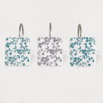 Ganchos de Resina para Cortina de Baño