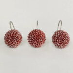 Ganchos de Resina para Cortina de Baño