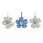 Ganchos de Resina para Cortina de Baño