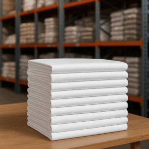 Pack de 10 Sábanas Planas Percal 140 Hilos