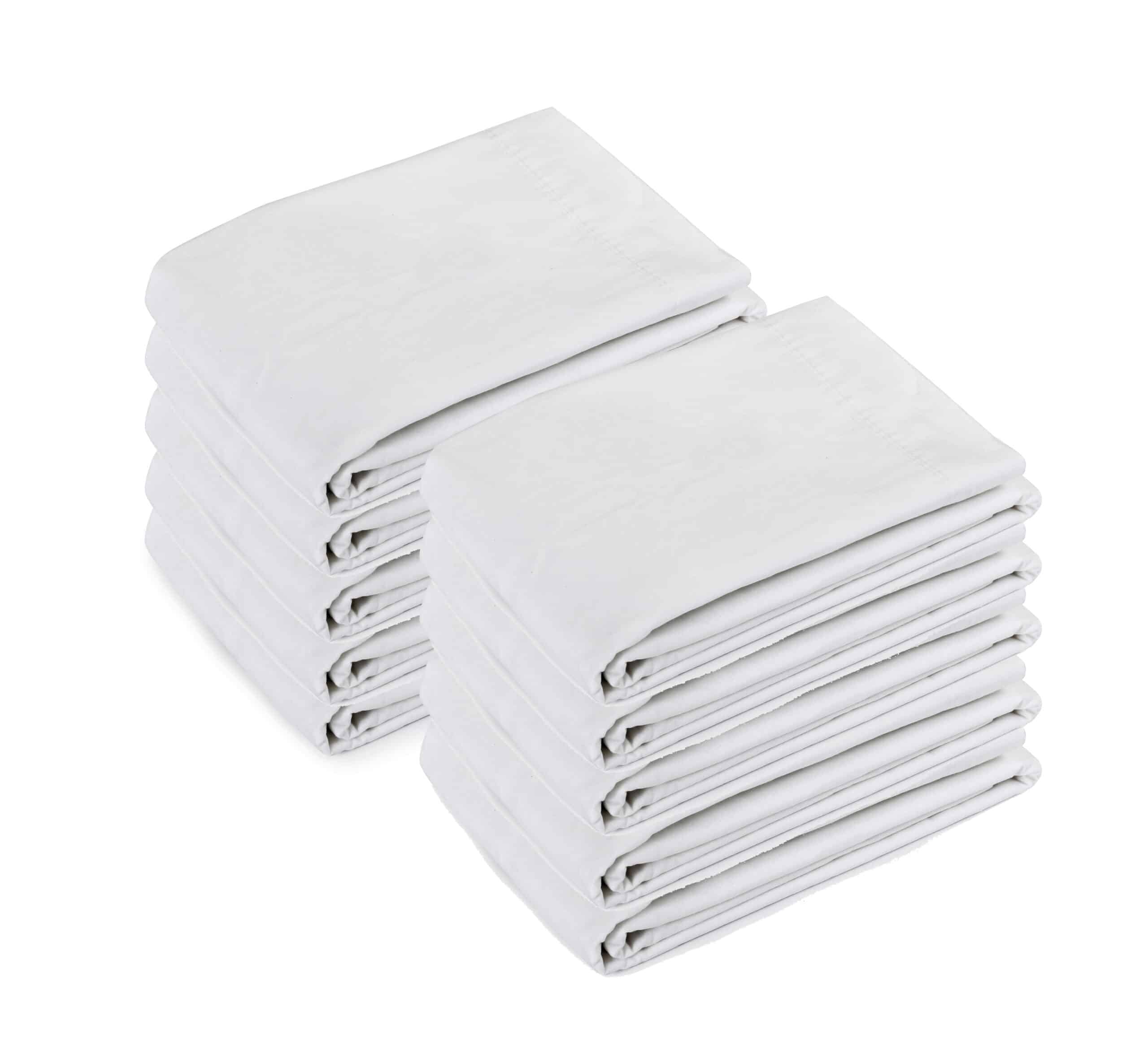 Pack de 10 Sábanas Planas Percal 144 Hilos 1 Pack de 10 Sábanas Planas Percal 144 Hilos