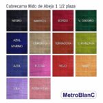 Cubrecama Nido de Abejas