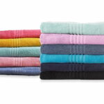 Pack de 12 Juegos de Toalla y Toallón Blanco Iris Hotel 450gr