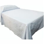 Colcha Ottoman Blanca 1 1/2 plazas