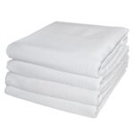 Colcha Ottoman Blanca 1 1/2 plazas