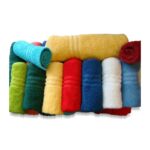 Pack de 12 Juegos de Toalla y Toallón Blanco Iris Hotel 450gr