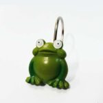 Ganchos de Resina para Cortina de Baño