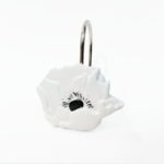 Ganchos de Resina para Cortina de Baño