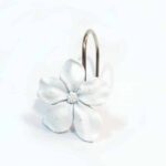 Ganchos de Resina para Cortina de Baño