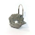 Ganchos de Resina para Cortina de Baño