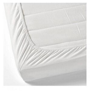 Pack de 50 Sábanas Ajustables Percal 180 Hilos Blanca Metroblanc 50% Algodón – 50% poliéster