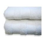Juego de Toalla y Toallón Color Calfat 360 gr 100% Algodón