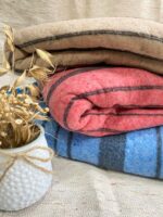 Frazadas Doble Faz Rayada Frazabella