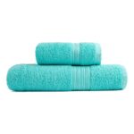 Juego de Toalla y Toallón Arcoiris Tim 500 gramos 100% algodón