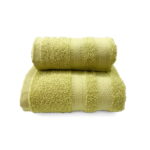 Juego de Toalla y Toallón Color Calfat 360 gr 100% Algodón