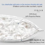 Almohada Pluma Duvet Linea Clásica 50x70 cm 900gr - Image 4