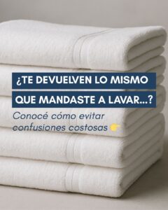 Bordado personalizado para hoteles, clínicas y complejos turísticos